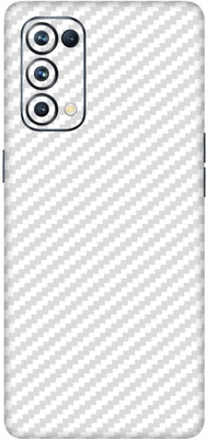 ARAYLE Oppo Reno 5 Mobile Skin(Transparent 3D Carbon Fiber Edge To Ege)
