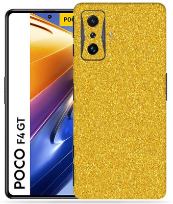 OggyBaba Xiaomi Poco F4 GT Mobile Skin(Golden Gliter)