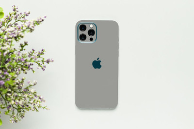 BugguSkin Apple iPhone 13 Pro Max, IPHONE 13 PRO MAX Mobile Skin(Ultra Super Grey Matte Skin With High Mattte Finish.)