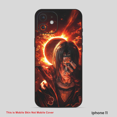 VYBE The Smart Choice iPhone 11 Anime Embossed Mobile Skin(Dirt Brown 20)