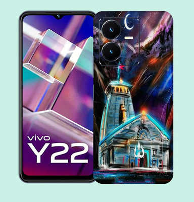 Gizmo Wraps Vivo Y22 Mobile Skin(Multicolor Kedarnath Temple)