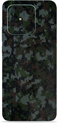 SkinoMania Redmi 10c Mobile Skin(Multicolor Digital-Camo)