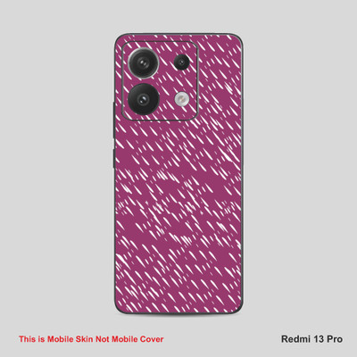 VYBE The Smart Choice Redmi 13 Pattern Mobile Skin Mobile Skin(Multi Colour T3)