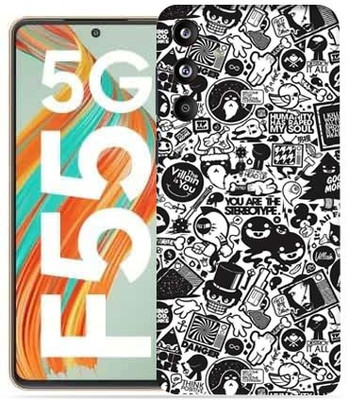 OggyBaba Samsung Galaxy F55 5g Mobile Skin(Doodle Art)