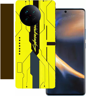 Mclaxa Vivo X 90 5G, Yellow Cyberpunk 3, Yellow Cyberpunk 3 Mobile Skin(Yellow Cyberpunk 3 Skin With Back,Front & Sides Skin)