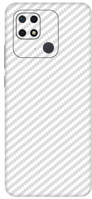 ARAYLE Redmi 10 Power Mobile Skin(Transparent 3D Carbon Fiber Edge To Ege)