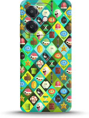 Designer Bazaar Oppo A3X 5G Mobile Skin(Multicolor)