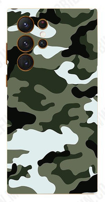 Pochanki Samsung S23 Ultra 5G Mobile Skin(Ultra Super Winter Camouflag Skin With Matte Finish.)