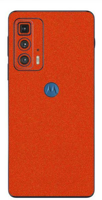 Vcare GadGets Moto Edge 20 Pro Mobile Skin(Orange)