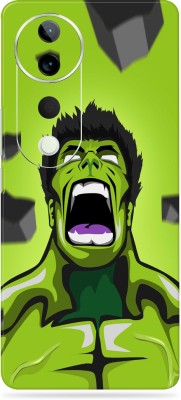 WeCre8 Skin's vivo T3 Ultra Premium Vinyl Mobile Skin (Multicolor) Mobile Skin(Green-Hulk)