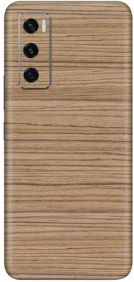 Vcare GadGets Vivo V20 SE Mobile Skin(Teak Wood)