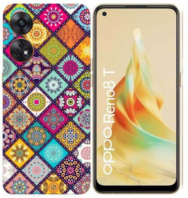 Pochanki Reno 8T 4G Mobile Skin(Multicolor)