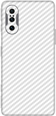 ARAYLE Poco F3 GT (5G) Mobile Skin(Transparent 3D Carbon Fiber Edge To Ege)