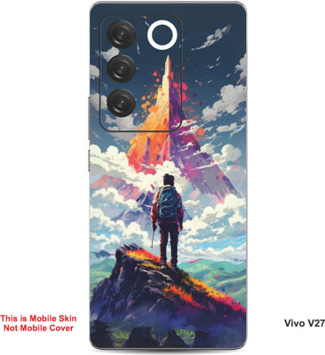 VYBE The Smart Choice Vivo V27 Art Embossed Mobile Skin(River Bed 5)