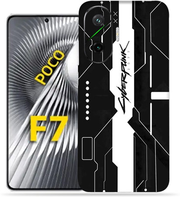 OggyBaba OggyBaba Poco F7 5g Mobile Skin(Black Cyberpunkh)
