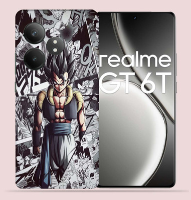 OggyBaba Realme GT 6T 5g,GT 6T 5g Mobile Skin(Comic Gogeta)