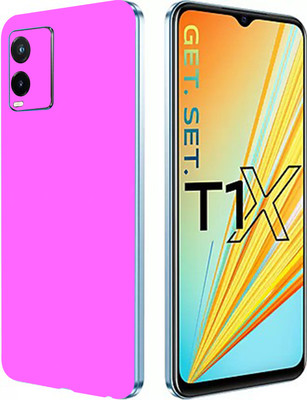 LAMHA Vivo T1X 5G, vivo t1x 5g Mobile Skin(Pink)