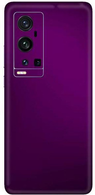 Vcare GadGets Vivo X60 Pro Plus Mobile Skin(Purple Glossy)