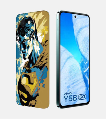 OggyBaba Vivo Y58 5g Mobile Skin(Angry Superman)