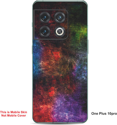 VYBE The Smart Choice One Plus 10 Pro Abstract Embossed Mobile Skin(Olive green A8)