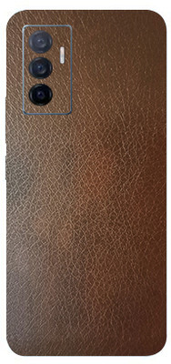 AsSkin Vivo V23e 5G Mobile Skin(Ultra Super Choco Brown Leather Skin With High Matte Finish)