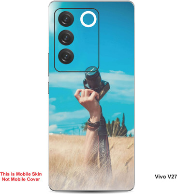 VYBE The Smart Choice Vivo V27 Naturel Mobile Skin(Macaw Blue 5)