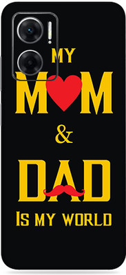SkinoMania Redmi 11 Prime(5G) Mobile Skin(Multicolor My Mom&Dad Is My Hero)