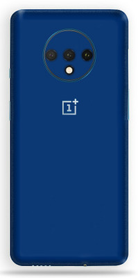 AsSkin Oneplus 7T Mobile Skin(Dark Blue Matte Back Skin With High Matte Finish)