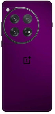 Vcare GadGets Purple Glossy OnePlus 12 5G With Logo Mobile Skin(Purple Glossy)