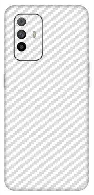 ARAYLE Oppo A95 (5G) Mobile Skin(Transparent 3D Carbon Fiber Edge To Ege)