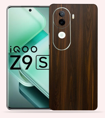 OggyBaba Vivo Iqoo Z9s 5g Mobile Skin(Mahogany-Wood)