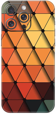 Yuckquee iPhone 15 Pro Max Mobile Skin for Back & Camera Protective - D6 Mobile Skin(Multicolor)