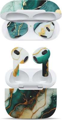 VYBE The Smart Choice Apple Airpods 3rd Generation Abstract Mobile Skin(Multi Colour B30)