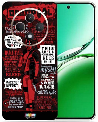 WeCre8 Skin's WeCre8 Skin's OPPO Reno12 F 5G Mobile Skin(DeadPool Text)