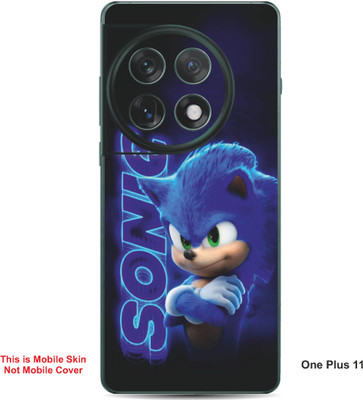 VYBE The Smart Choice One Plus 11 Sonic The Hedgehog Embossed Mobile Skin(Dark Slate Blue 26)