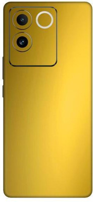 Vcare GadGets Vivo T2 Pro 5G Mobile Skin(Metallic Gold Shining)