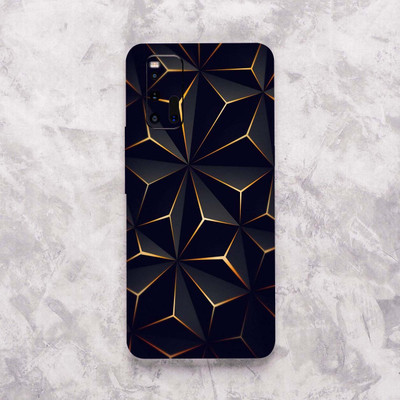 BugguSkin VIVO IQOO 3 Mobile Skin(Ulltra Super Thunderstm Black Abstract Skin With High Matte Finish., Mobile Skin (Back+Side+Camera))