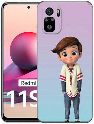 FCS Redmi Note 11SE Printed Back skin Mobile Skin(Cute Boy Skin)