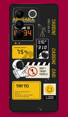 SkinoMania Vivo V27 Pro 5G Mobile Skin(Multicolor Astronaut Cassini)