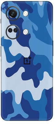 Vcare GadGets One Plus Nord 3 5G Blue Abstract Camouflage L.jpg Mobile Skin(Multicolor)