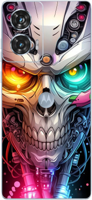 mehra Motorola Edge 50 Fusion Ghost 3D Premium Full Back & Side Coverage Theme Mobile Skin(Multicolor)