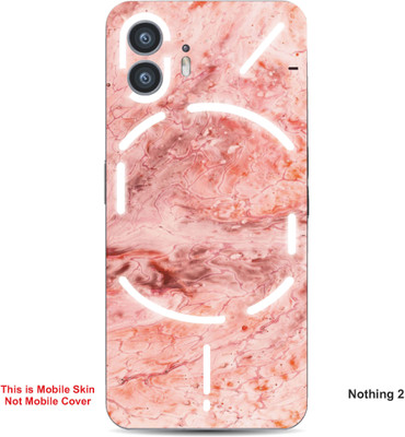 VYBE The Smart Choice Nothing 2 Abstract Embossed Mobile Skin(Plum Purple 1)