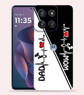 OggyBaba OggyBaba Moto G60 pro 5g Mobile Skin(Mom&Dad)