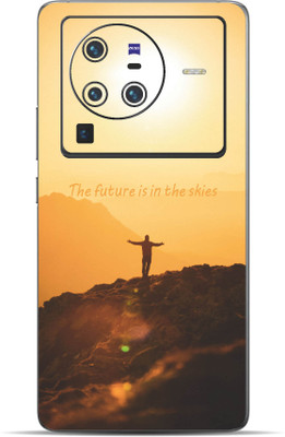 VYBE Vivo X80 Pro Them Mobile Skin Mobile Skin(Earth Yellow 42)