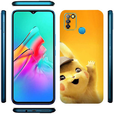TJ CREATION Infinix Smart 5 Mobile Skin(Superr multicololr blue Skin With HiighQuality Matte Finish...0.)