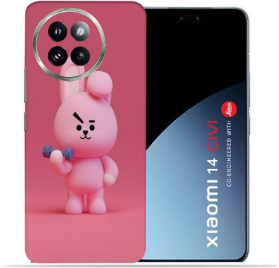 OggyBaba Xiaomi 14 Civi Mobile Skin(Polygon Red)