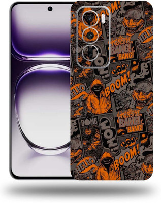 Mclaxa Oppo Reno 12 Pro 5g Mobile Skin(Orange Boom)