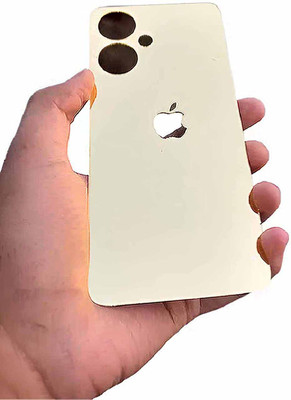 HANS LSR Samsung Galaxy A04e MOBILE SKIN GOLDEN MIRROR BACK PANNEL ACRYLIC SHEET Mobile Skin(GOLDEN)