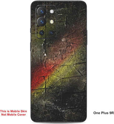 VYBE The Smart Choice One Plus 9R Art Embossed Mobile Skin(Sunset A6)