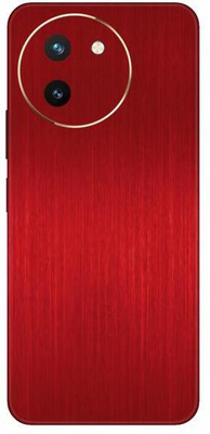 Vcare GadGets Dark Red Brushed T3x 5G Mobile Skin(Dark Red Brushed)